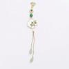 Long Tassel Women Hanfu Ornament Zinc Zinc Alloy Lapel Brooch Elegant Chinese Style Brooch  Hanfu Accessories