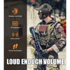 Upgrade Bluetooth 5.4 Shooting Ear Protection with Sound Amplify Electronic Digital Safety Ear Muffs Slim Hearing Protector for Shooting Hunting Gun