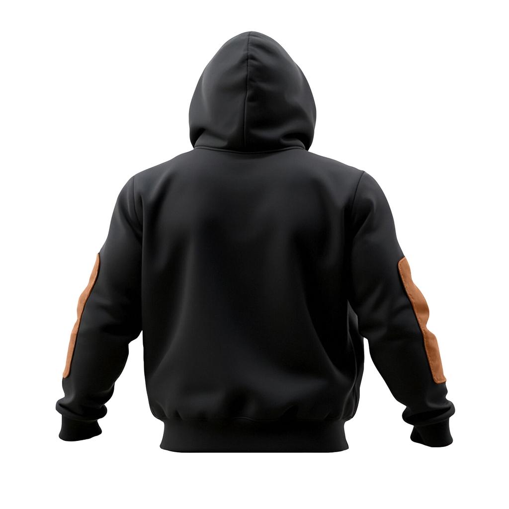 Men's Solid Color Sweatshirt Hoodie Men's Sports Large Size Casual Sweatshirt