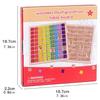 Montessori Wooden Math Playthings 99 Multiplication Table Math Arithmetic Teaching Aids Designed for Children Instructive Counting Plus Educational