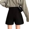 High Waist Slim Fit Zipper Shorts - Wide Leg Casual Summer 2026