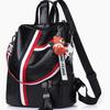 Ribbon Pendant Bear Two-way Shoulder Backpack for Women