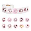 500Pcs/Roll Cute  Sanrio Sealing Stickers Kawaii Cartoon Roll Decal Diy Luggage Phone Guitar Cup Scrapbook Kid Toys