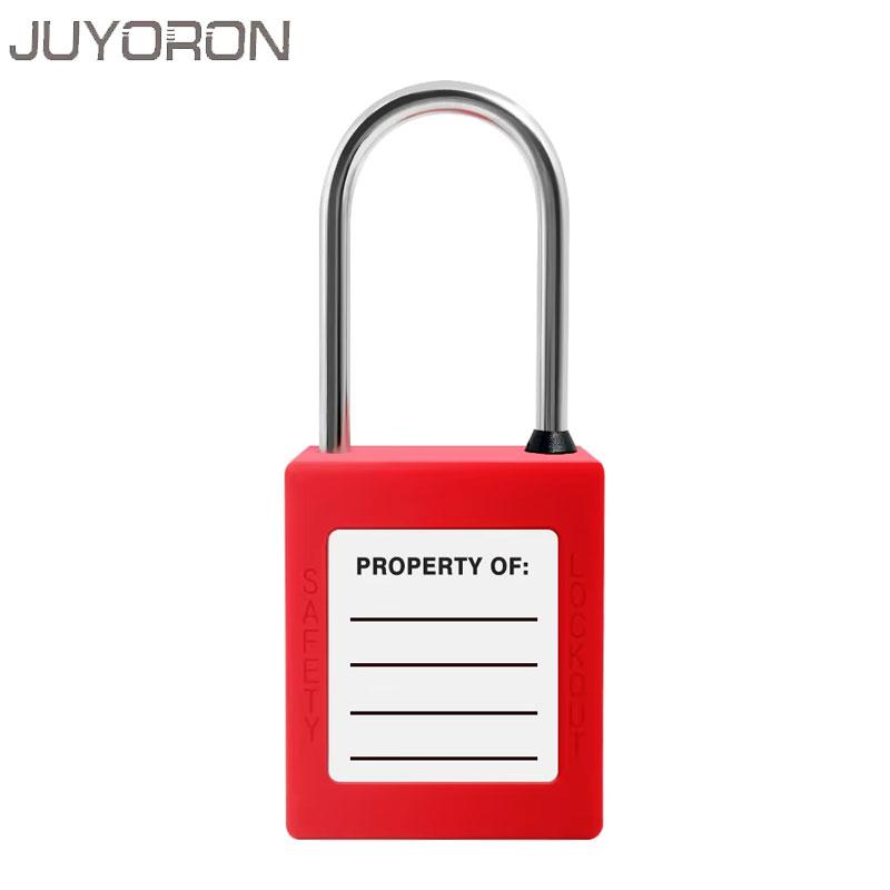 5PCS Lockout/Tagout Steel Industrical Seguridad Safety Padlock Red Yellow Green Black Blue Mini Lockout Padlock with 2 Keys 6