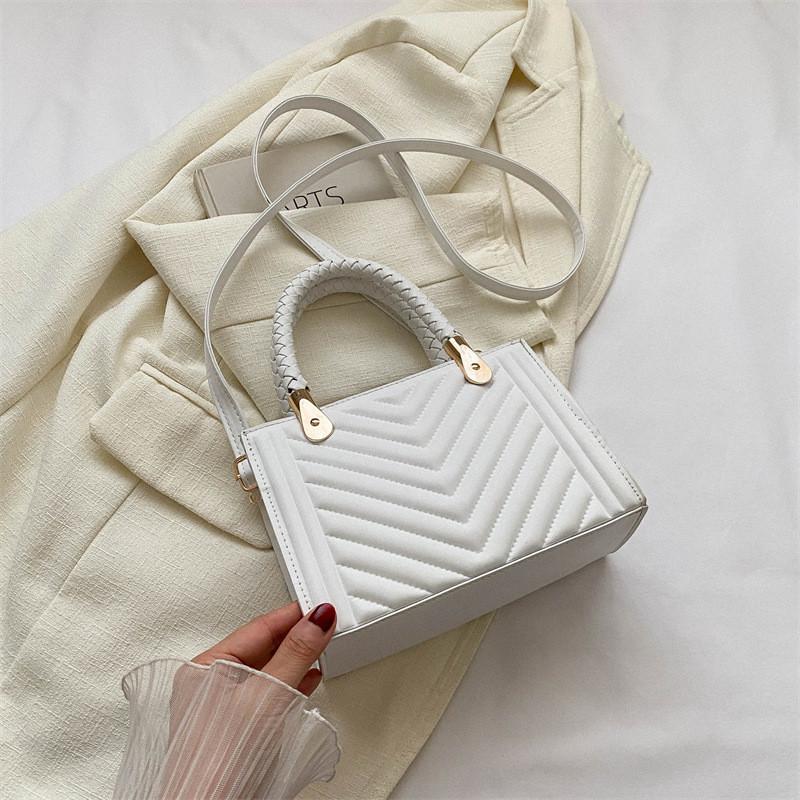 Stylish Pu Square Handbag For Women Trendy Street Fashion 2023 Summer Collection