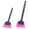 Car Wrap Squeegee Plastic Long Handle Anti-Slip Car Glass Scraper Rubber Blade Windshield Wiper Window Cleaning Car Accessories