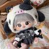 20cm Cotton Doll Clothes Shark Hoodies Cartoon Animal Coat Stuffed Dolls Lovely Outfit Changing Dressing Game Playing House Gift