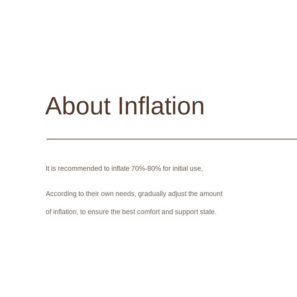 Comfort Inflatable  Travel  Pillow Pressed Inflation Neck Support Cushion  Women Men