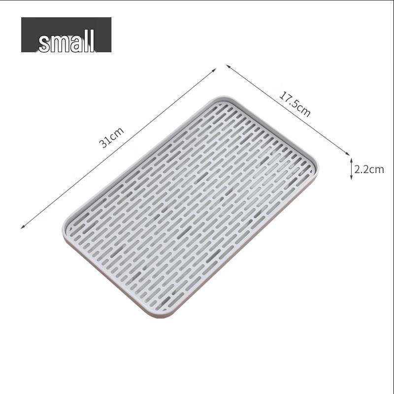 GOWKE Double-Layer Draining Tray 31x17.5x2.2cm