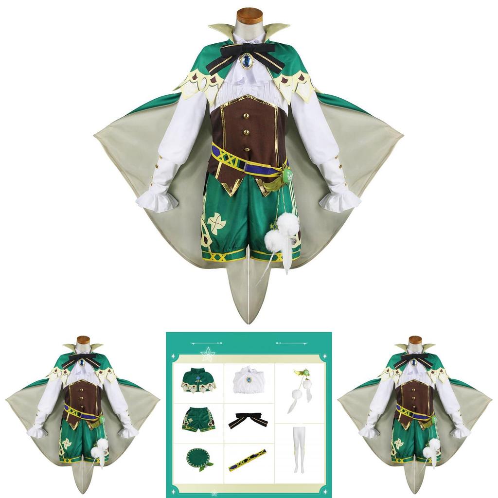 Elegant Genshin Impact Venti Cosplay Full Set Costume Ideal For Adult Women