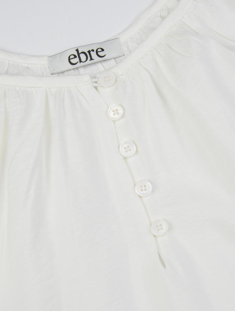 Ebeule Irene Puff Dress Ivory