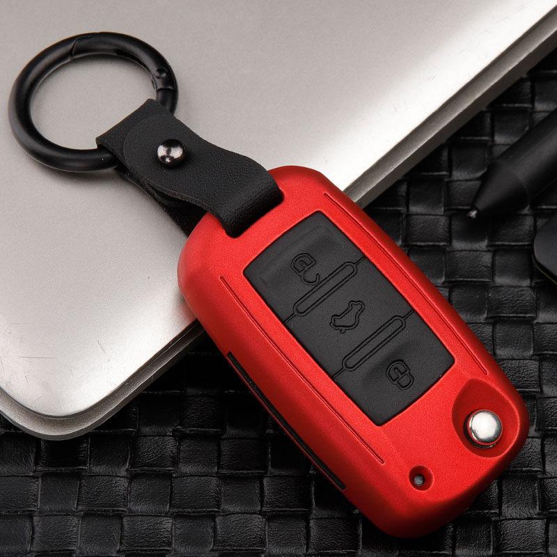 ABS+Silicone Car Key Cover Case for Skoda Octavia A5 A7 Kodiaq Karoq Rapid Yeti for V W Passat B8 Skoda Superb A7 2017
