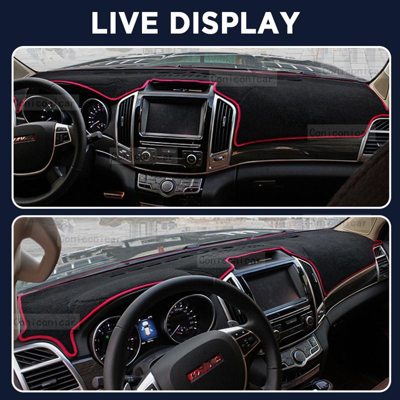 Dashboard Cover Mat Protective Pad For HAVAL H9 Car Accessories Dash Board Sunshade Anti-UV Carpet Dashmat