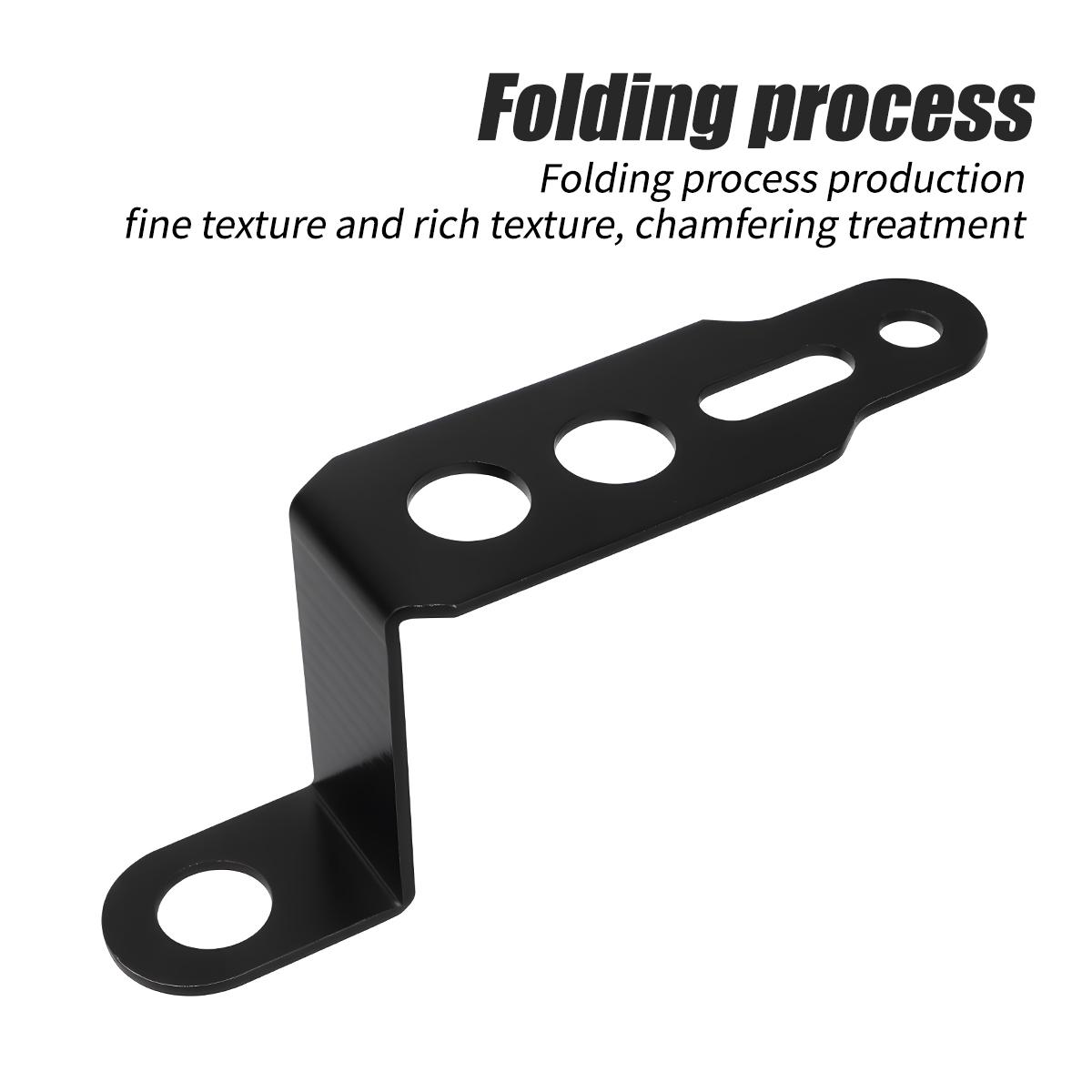 

1/2pcs Motorcycle LED Spotlight Mounts Bracket Aluminum Alloy Z Shaped Headlight Bracket Front Rear view Mirror Extension Holder 1pc