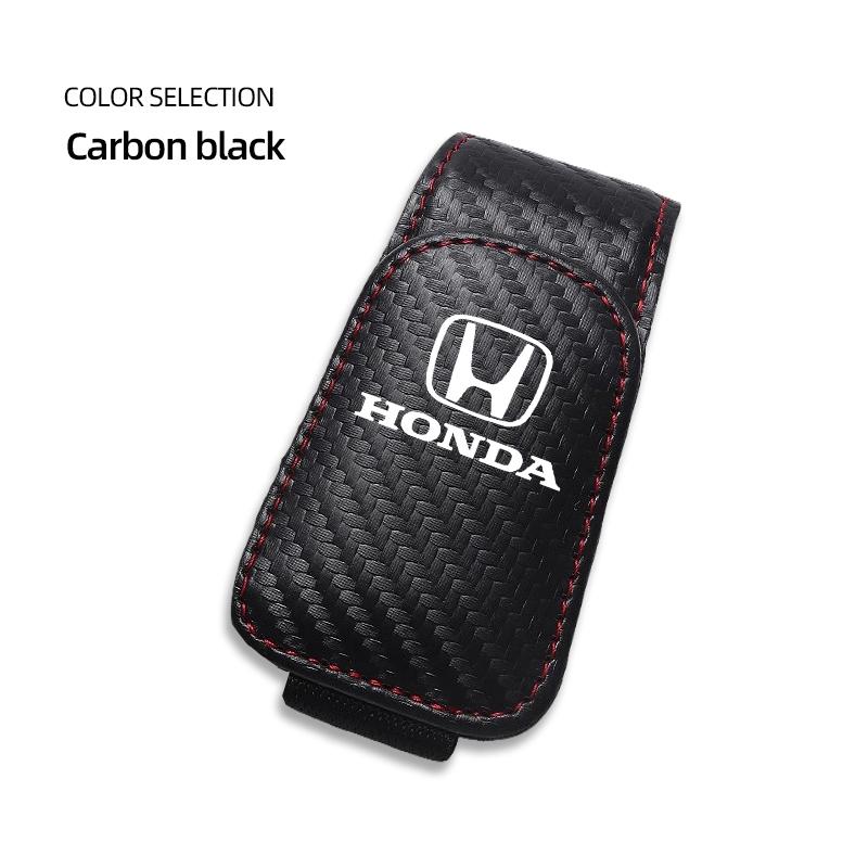 

Car Glasses Clip Sunglasses Credit Card Storage Bracket For Honda Civic Accord Crosstour Spirior Odyssey Avancier UR-V Sienna углеродного волокна черного