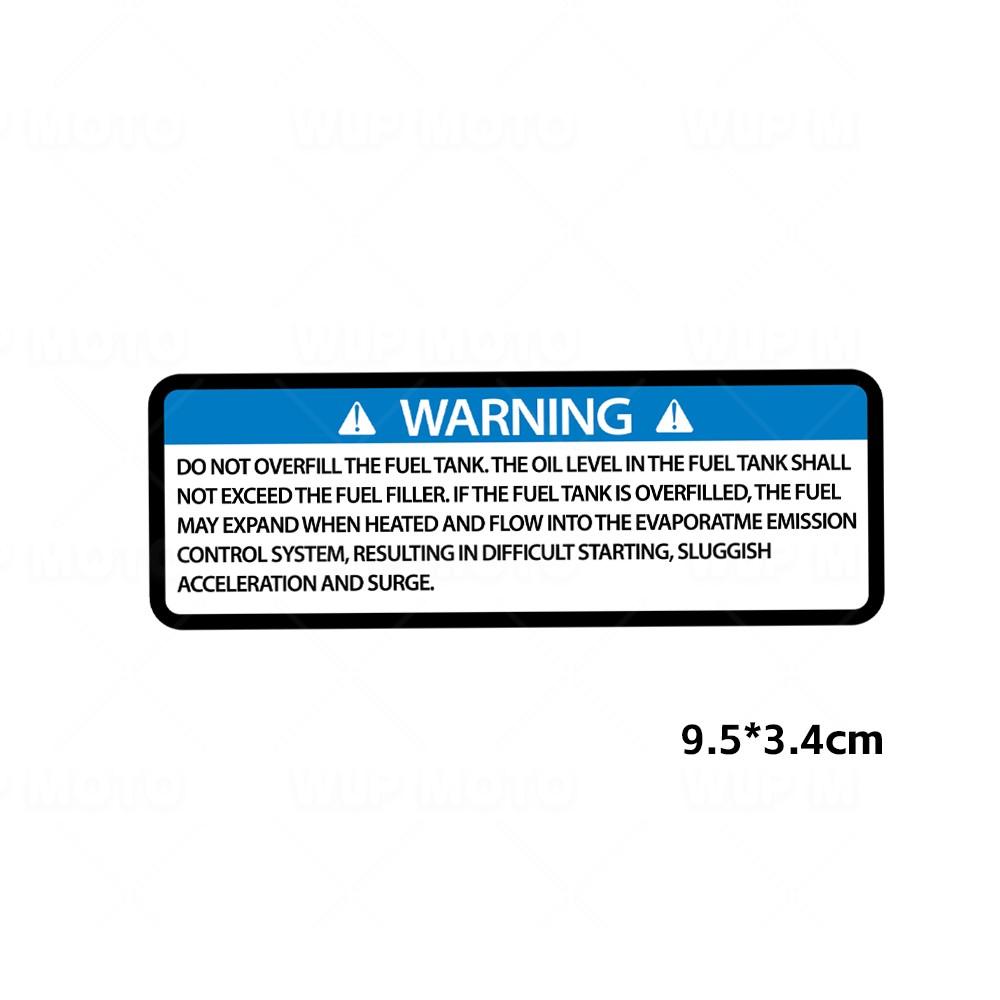 Motorcycle Reflective Stickers "Don't Touch My Motorcycle”Alarm Decal Decor Racing Helmet Fender Rear Window Waterproof Decal