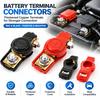 2pcs Quick Release Battery Terminal Clamp Negative Positive Top Post Clamp  Truck Accessories