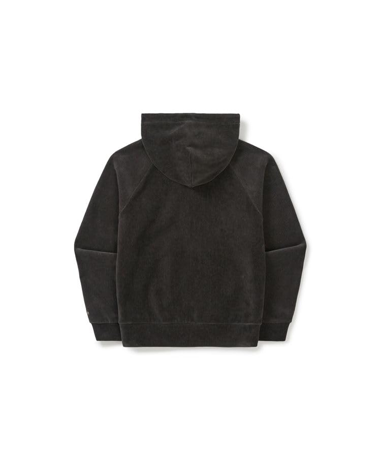 Snow Peak Corduroy Hoodie Zip Dark Small Women's S-Cropped GS-S25WWFFJ73, Men's/Women's, Charcoal,