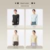 Lu Same Style Yoga Clothes Women 2025 New Slim fit Breathable Running Sports Fitness Pilates Training Wear Top