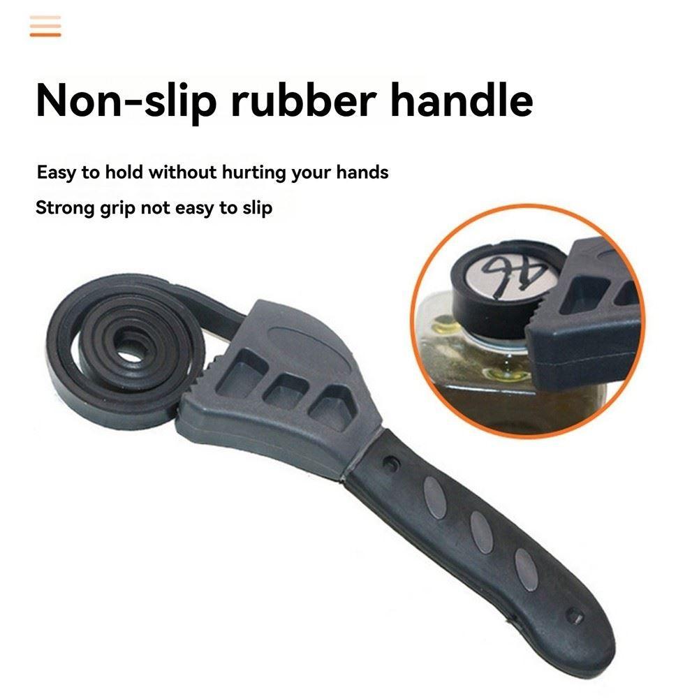 3pcs Multifunctional Belt Wrench Wrench Bottle Opener Auto Repair