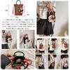 KSLAT Smartphone Pouch, Mini Knit Shoulder Bag, Pochette, Women's, Handbag, Crossbody Bag, Cute Vertical Design, Small Purse, Multifunctional Travel,