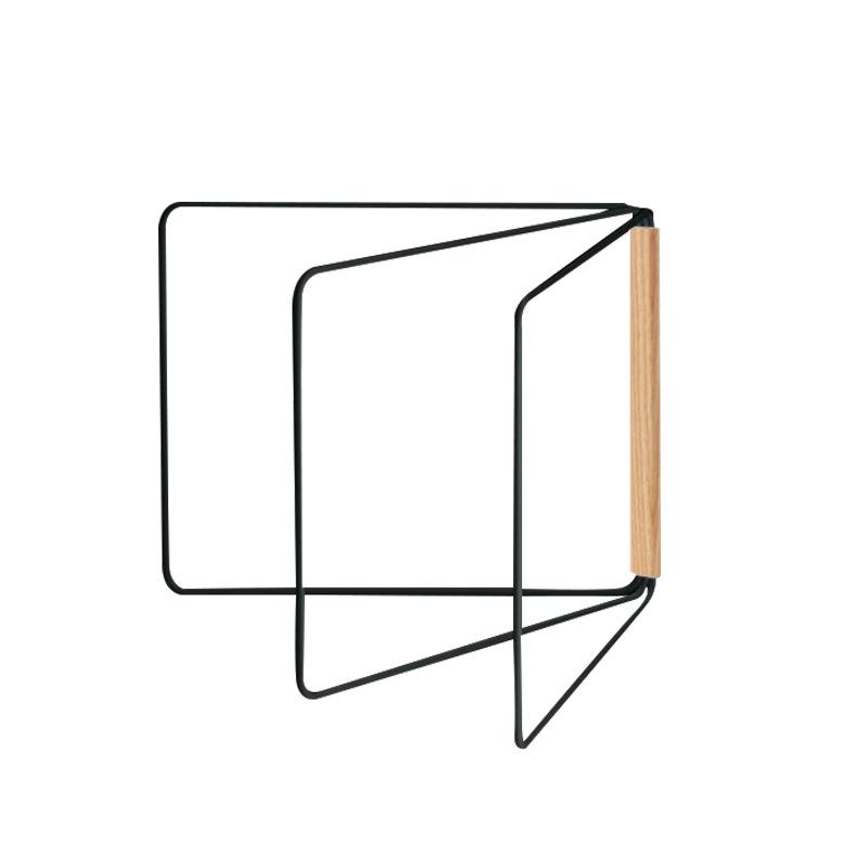 

Iron Foldable Dish Rack Kitchen Towel Holder Storage Shelf for Sponge and Washcloth