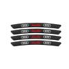 4pcs Car Emblem Wheels Rims Stickers Auto Styling Decor Accessories For Audi SLine Quattro S3 S4 S5 S6 S7 S8 A4 A3 8P A6 C7 RSQ3
