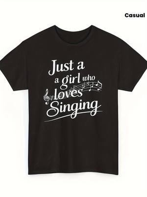 Men's & Women's Retro Singer Music T-Shirt - Unisex Short Sleeve Karaoke Outfit with Iconic Singer Logos, Soft Breathabl