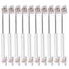 10Pcs Hydraulic Support Rod Furniture Cabinet Tatami Soft Close Hinge Iron Head Gas Lift Strut