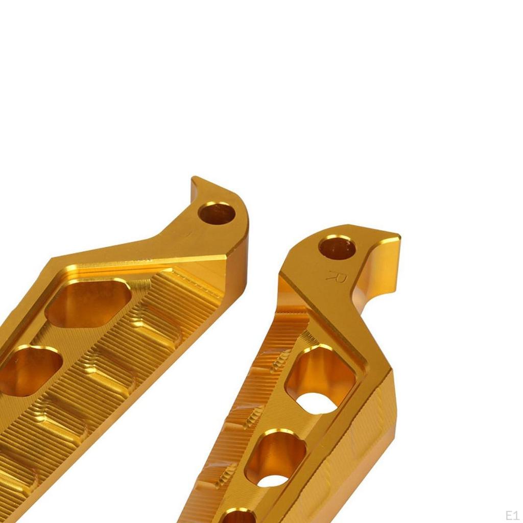 Motorcycle Footpegs Pedals Foot Rest Pegs Replacing Aluminum Alloy Spare Parts Rear