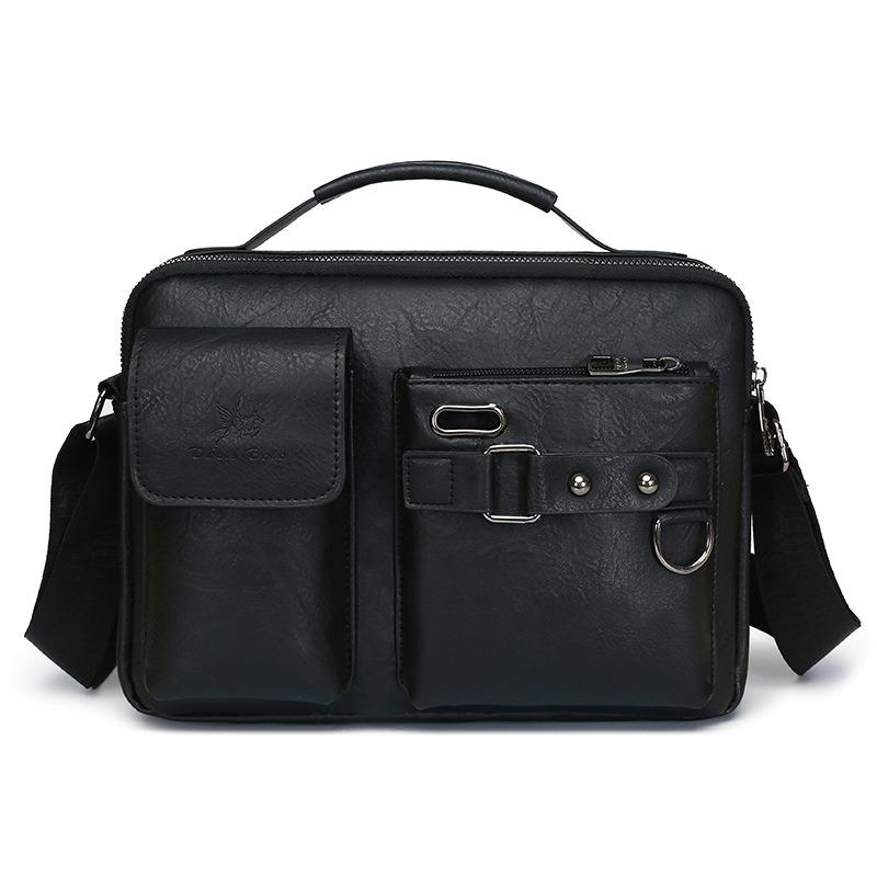 Men's Shoulder Messenger Bag New Urban Simple Business Fashion Commuter Men's Handbag