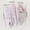 3 Unicorn and Rainbow Hair Comb Sets with Colorful Beads, Suitable for All Hair Types, the Perfect Gift for Young People