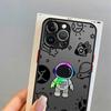 Astronaut Case for iPhone 17 Pro Max 14 Air XS XR 7 8 SE 16 Plus 13 Mini 12 11 15 Funda Back Phone Cover