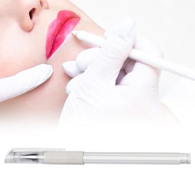 2,5 ml Tattoo-Marker, Schönheitszubehör, schmerzlose, dünne Tattoo-Tools, weißer Microblading-Stift für wasserfeste Augenbrauen-Tätowierung für chirurgische Haut