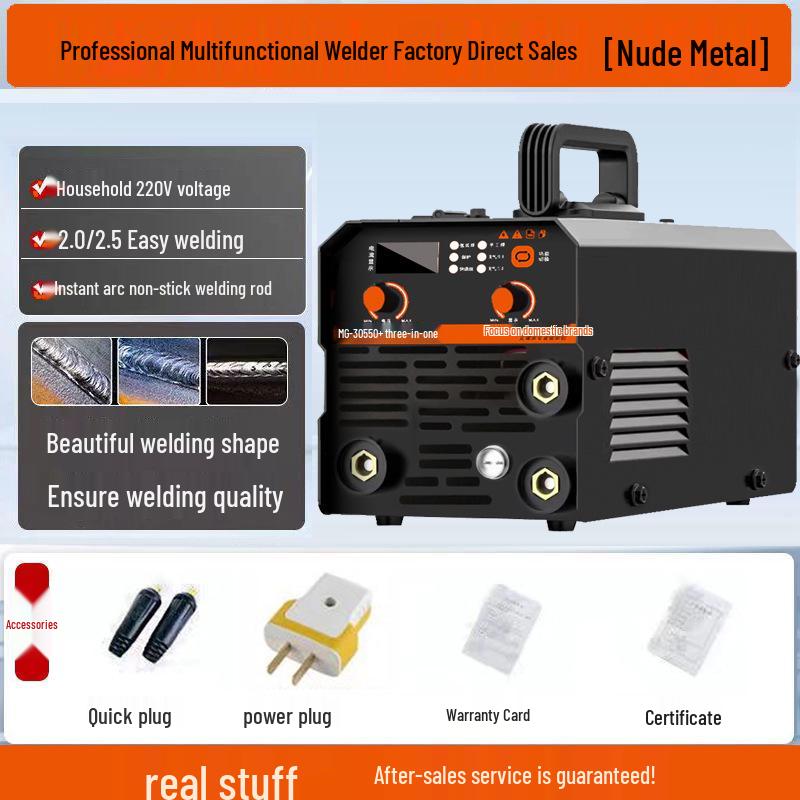 

Портативный MIG/MAG Аргонодуговой Сварочный Аппарат - Многофункциональный Безвоздушный 3-в-1 MIG-305 Электрический Сварочный Аппарат
