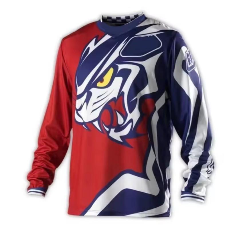 Long Sleeve Cycling Jersey Moisture Wicking Breathable Quick Dry Biking Shirt Men Women