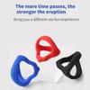 Reusable Triangle Male Penis Ring Scrotum Bondage Cock Ring for Delayed Ejaculation Semen Peins Ring Lasting Erection Men Sex Toy