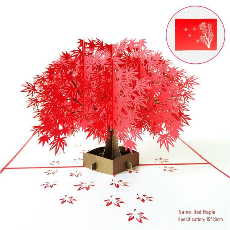 

Открытка на день рождения и День учителя в стиле INS 3D: Творческий подарок в виде бумажной скульптуры своими руками на китайский День святого Валентина