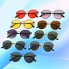 Trendy Circle Round Sunglasses Uv Protection Vintage Hippie Glasses Summer Streetwear Accessories For Women Men