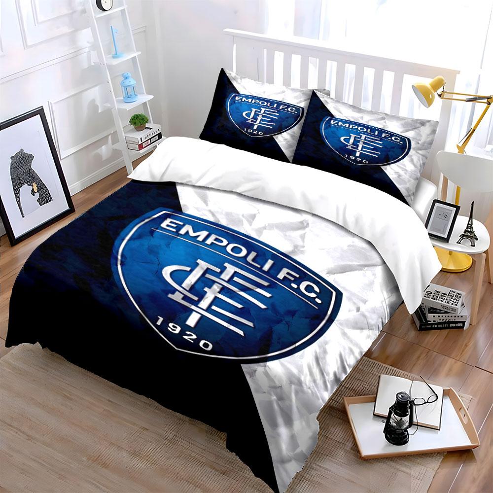 Empoli F.C. motivo logo. Set lenzuola Set copripiumino Copripiumini Federe(1*Copripiumino 2*Federe senza imbottitura piumone)