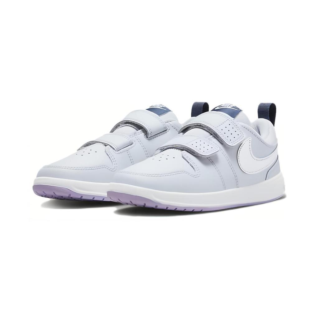 New Nike Pico 5 PSV Slip-Resistant Cushioning Wear-Resistant Sports Casual Shoes Gray Silver Children Aged 3-7 Years Old AR4161-009