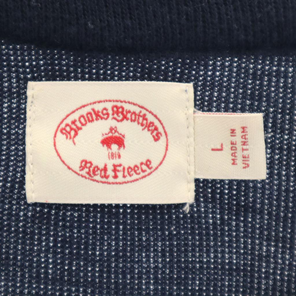 Brooks Brothers Long Sleeve V Neck Knit Cardigan L Navy Men's Used