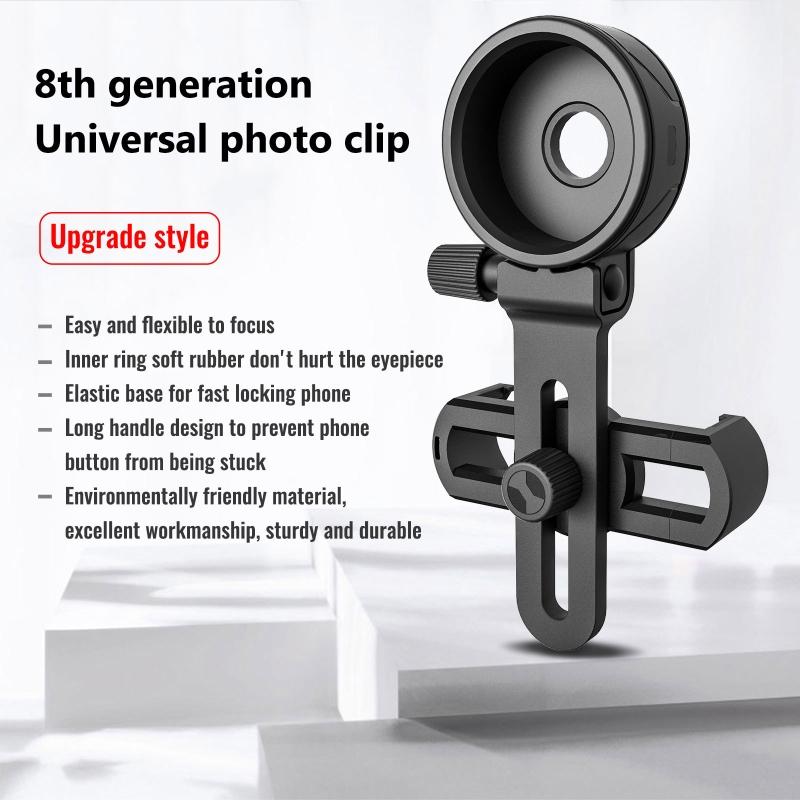 Phone Adapter Mount Holder Telescope Scope Microscope For Binoculars Universal