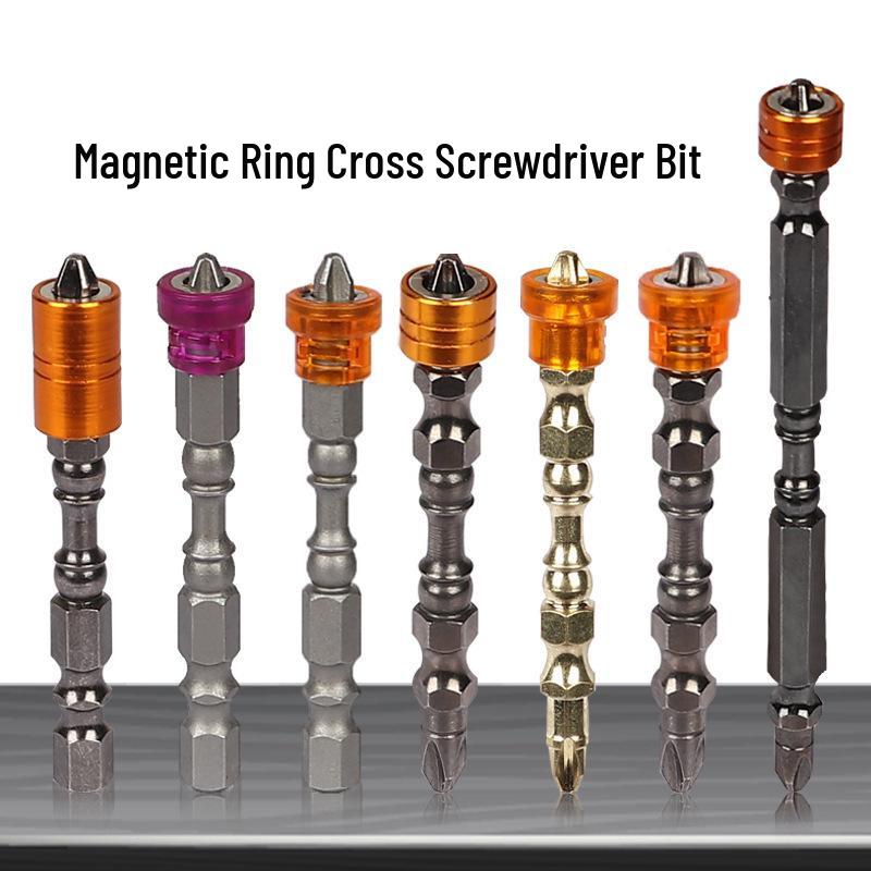 Precision Magnetic Dual-Head Screwdriver with Cross Positioning