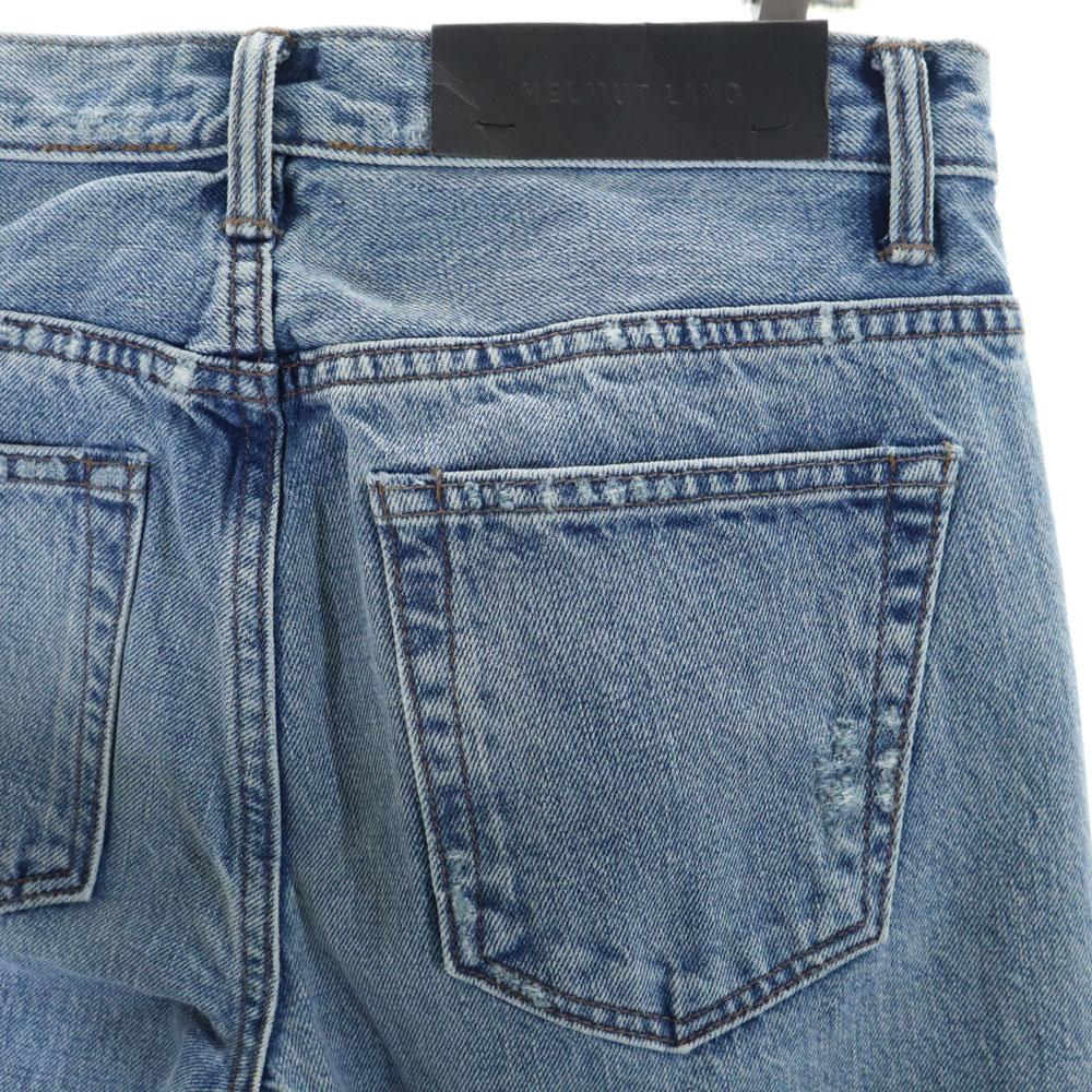 Unused HELMUT LANG Made In USA Boy Friend Denim Pants Women Used