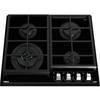 Plaque Gaz TEKA - 4 Feux - Surface En Verre Céramique - Auto-allumage Intégré