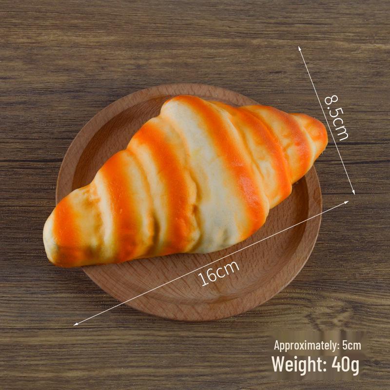 French Bread Cake Donut Baguette Soft Food Model for Baking Photography Props