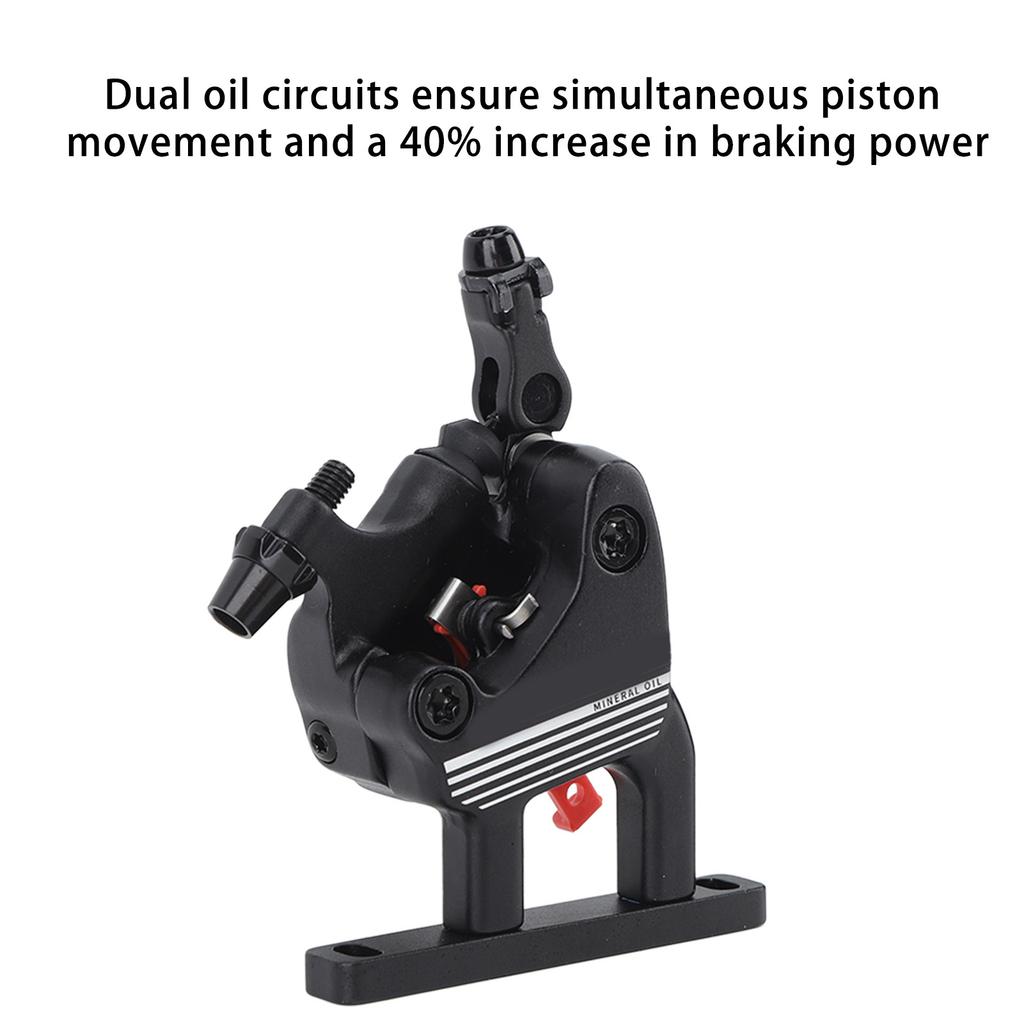 Hydraulic Disc Brakes Calipers Front Rear Huge Stopping Power Adjust Tightness Hydraulic Disc Brake Set for 160mm Discs