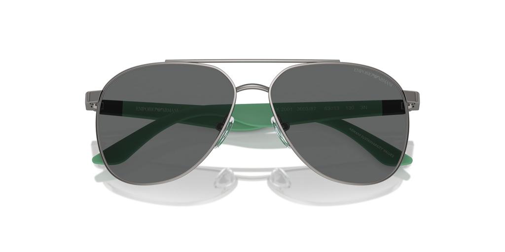 Emporio Armani Sunglasses EK2001 Boys Matte Gunmetal 53