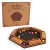 WOOD CITY Shut The Box a Wooden Math Game for Kids and Adults with 16 a Tabletop Quick Board Game for Ages Family and Perfect for and Pub Play Game,